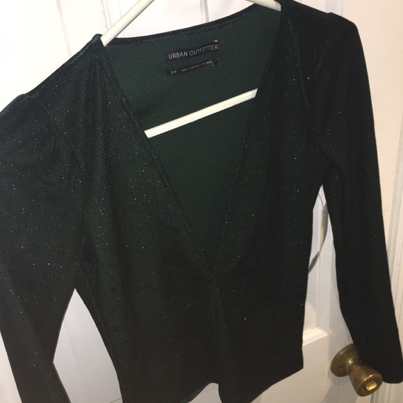 Green Urban Outfitters V-Neck Top - Picture 4 of 5